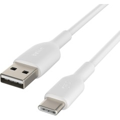 Belkin BoostCharge 1m USB Type-C Cable - Fast & Reliable Charging, Premium White Design